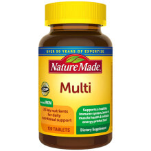 Витаминно-минеральные комплексы Nature Made Multi Мультивитаминный комплекс с железом 130 таблеток
