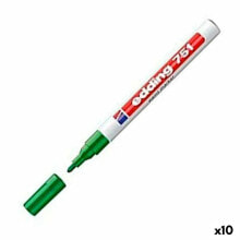 Permanent marker Edding 751 Green (10 Units)