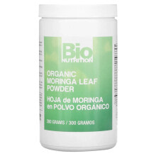 Bio Nutrition, Organic Moringa Leaf, Powder, 300 g