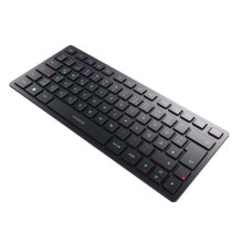 Клавиатуры cHERRY KW 9200 MINI клавиатура USB + RF Wireless + Bluetooth QWERTZ Немецкий Черный JK-9250DE-2
