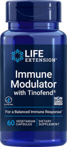 Витамины и БАДы для укрепления иммунитета life Extension Immune Modulator with Tinofend Иммуномодулятор тинофенд 60 вегетарианских капсул