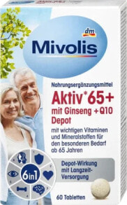 Aktiv 65+ mit Ginseng + Q10 Depot 60 St, 51 g