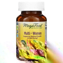 Витаминно-минеральные комплексы Мегафудс, комплекс витаминов и микроэлементов для женщин, 60 таблеток