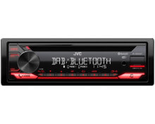 JVC KD-DB622BT автомобильный медиа-ресивер Черный 200 W Bluetooth