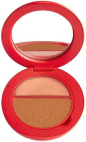 Blush and bronzer for the face