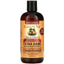 Sunny Isle Extra Dark Jamaican Black Castor Oil Conditioner  Распутывающий и увлажняющий кондиционер с черным ямайским касторовым маслом 354 мл