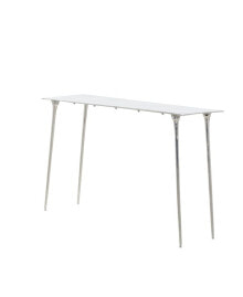 Rosemary Lane aluminum Glam Console Table