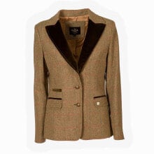 PASION MORENA Tweed Velvet jacket