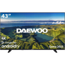 Купить телевизоры Daewoo: Смарт-ТВ Daewoo 43DM72UA 4K Ultra HD 43" LED