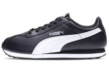 PUMA Turin 轻便 低帮 运动休闲鞋 男女同款 黑白 / Кроссовки PUMA Turin 360116-01