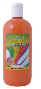 Купить краски для рисования для детей Cricco: Cricco Farba Tempera 500ML pomarańczowa (CR500/P)