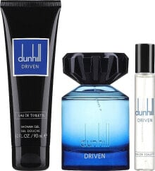 Alfred Dunhill Driven Blue - Duftset (Eau de Parfum 100ml + Eau de Parfum Mini 15ml + Duschgel 90ml)