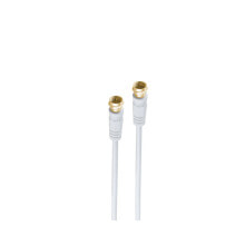shiverpeaks BS80092-G-128CP коаксиальный кабель 1,5 m F Белый