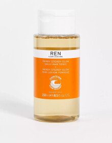 REN – Clean Skincare – Ready Steady Glow – AHA-Tonikum mit Milchsäure, 250 ml