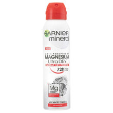 Дезодоранты Garnier Magnesium Ultra Dry Antiperspirant Spray Женский спрей-антиперспирант с магнием 150 мл