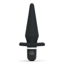 Vibrating Anal Plug Fifty Shades of Grey Black