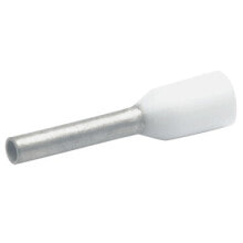 Klauke 170W - White - Male - Straight - 0.75 mm² - 14.6 mm - 100 pc(s)
