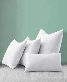 UNIKOME 2-Pack Feather & Down Pillow Inserts, 18x18 Square