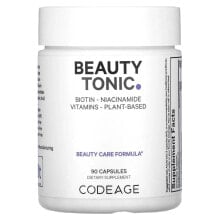 Витамины и БАДы для кожи codeage, Beauty Tonic, 90 Capsules