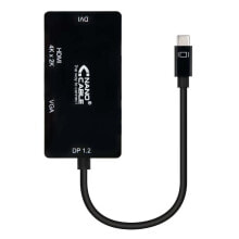 NANOCABLE 10.16.4301-BK USB-C Video Conversor 10 cm