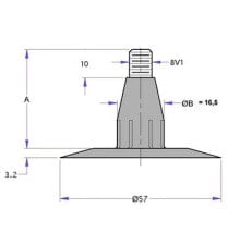 Schlauch Continental Schlauch 1041100243000