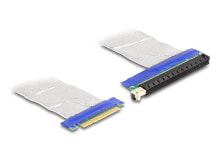 Delock 88046 - 0.2 m - PCI-E (8-pin) - PCI-E x16 (Gen 3.0) - Male - Female - Straight