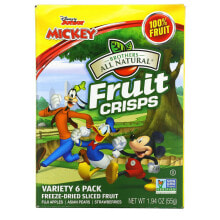 Смеси из орехов и сухофруктов brothers-All-Natural, фруктовые чипсы Disney Junior, ассорти, 6 упаковок