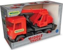 Wader Middle truck - Red concrete mixer (234776)