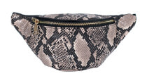 Сумки женская поясная сумка Art of Polo со змеиным узором, регулируемым ремешком