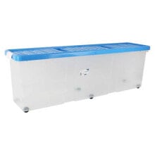 DEM Tall Storage Box With Wheels 120x30x39 cm