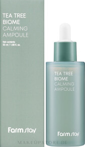 Beruhigendes Ampullenserum mit Teebaumextrakt - FarmStay Tea Tree Biome Calming Ampoule