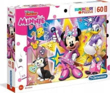 Детские развивающие пазлы clementoni Puzzle 60 elementów Maxi Minnie Szczęśliwi Pomocnicy