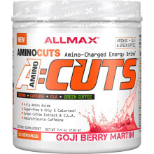 Аминокислоты AllMax Nutrition A-Cuts Amino-Charged Energy Drink Goji Berry Martini  Энергетический напиток с аминокислотами 30 порций