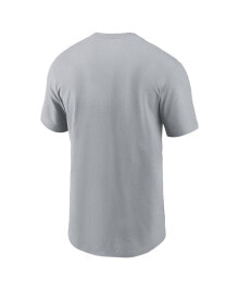 Nike men's Gray Tampa Bay Buccaneers 2023 NFL Playoffs Iconic T-shirt
