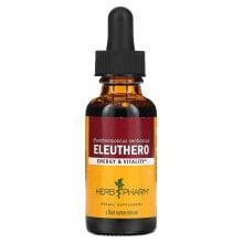 Растительные экстракты и настойки herb Pharm, Eleuthero, 1 fl oz (30 ml)