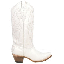 Купить женские высокие ботинки Corral Boots: Corral Boots White Embroidery Snip Toe Cowboy Womens White Casual Boots Z5046