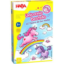 HABA Unicornio Destello El Tesoro de las Nubes board game