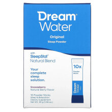 Vitamins and dietary supplements for good sleep Dream Water