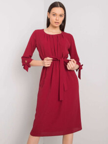 Красные женские платья-шифт