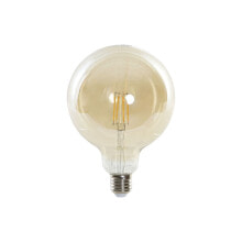 LED lamp DKD Home Decor E27 A++ 4 W 450 lm Amber 12,5 x 12,5 x 18 cm