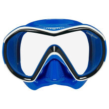 Masks and snorkels for scuba diving