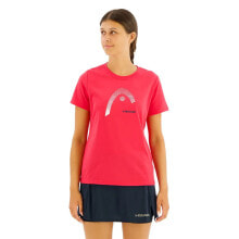 HEAD RACKET Club Lara Short Sleeve T-Shirt