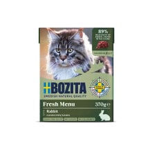 BOZITA With rabbit – chunksjelly wet cat food