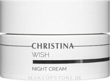 Revitalisierende und glättende Nachtcreme - Christina Wish Night Cream