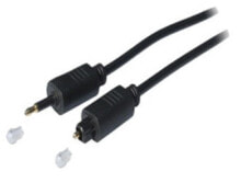 shiverpeaks 3.0m Toslink - 3.5mm аудио кабель 3 m 3,5 мм Черный BS69014-3.0