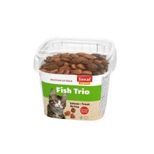 Купить товары для собак Şanal: SANAL Fish Trio 75g Jar Cat Snack