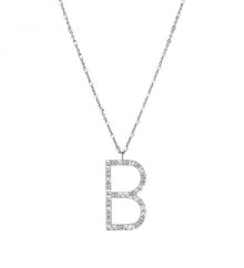 Ювелирные колье silver B Cubica RZCU02 Pendant Necklace (Chain, Pendant)