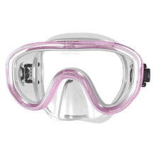 Masks and snorkels for scuba diving