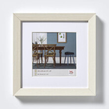 walther design EF330W - Wood - White - Single picture frame - 18 x 18 cm - Rectangular - Germany