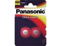 Купить компьютерные аксессуары Panasonic: Батарейка одноразовая Panasonic CR-2025EL/2B 2 шт. - литий 3 В 165 мАч